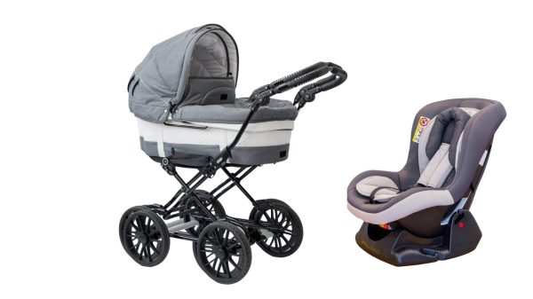 Kinderwagen und Babysitz Vermietung