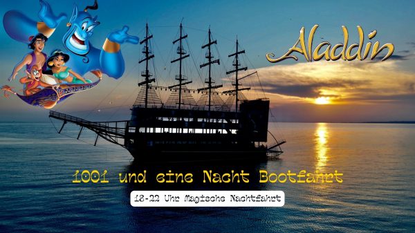 1001 Nacht Aladdin Bootstour